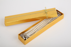 Наножники жемчужные белые 47500-2-MM