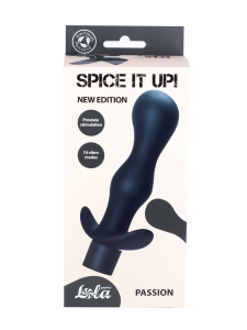 Анальная пробка с вибрацией Spice it up Passion Black 8004-01Lola