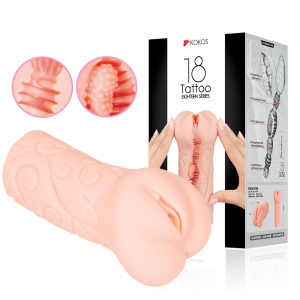Мастурбатор Tattoo Eighteen Series телесный KOKOS M03-001-06
