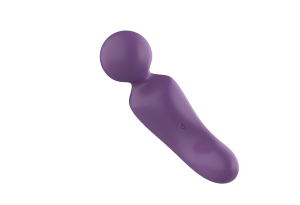 Вибратор- вонд с изогнутым корпусом Secwell SW24125-purple