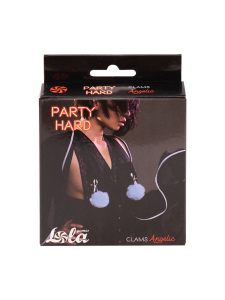 Зажимы на Cоски Party Hard Angelic Blue 1140-04lola
