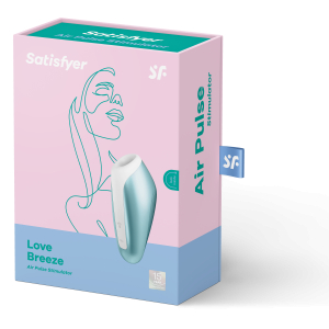 Вакуумный массажер Love Breeze Ice Blue 003443SA