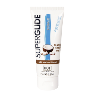 Смазка съедобная на водной основе Superglide со вкусом кокоса 75мл 44116