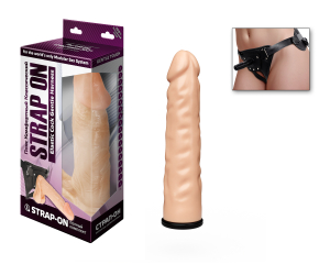 Страпон Харнес в подарочной упаковке из ПВХ 287103ru