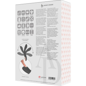 Вибратор с часами-пультом ду D-227086