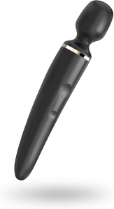 Вибромассажер Satisfyer Wand-er Woman (Black/Gold) 001203SA