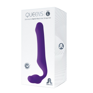 Страпон Strapless Strap On Queens L Purple 20743AL