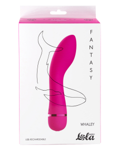 Перезаряжаемый вибратор Fantasy Whaley Pink 7911-02lola