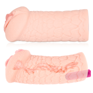 Мастурбатор KOKOS Elegance 003 с вибропулей телесный TPR M01-03-003V