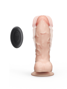 Вибромассажёр неоскин с пультом ДУ в коробке Lovetoy 024743ru