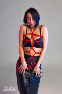 Веревка Party Hard Tender Red 10м 1158-02lola