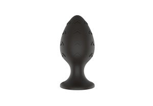 Силиконовая анальная пробка черная S (5.8*2.8cm) 3302-01