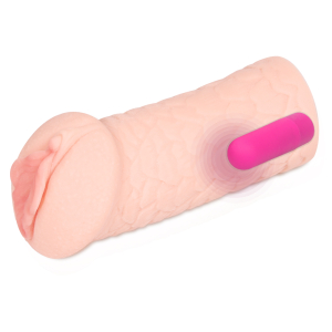 Мастурбатор KOKOS Elegance 003 с вибропулей телесный TPR M01-03-003V