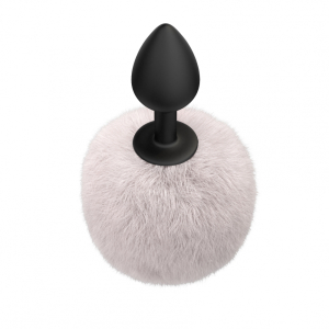 Анальная Пробка с Хвостом Emotions Fluffy White 4017-01lola