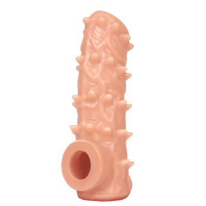 Насадка Nude Sleeve реалистик телесная TPE KOKOS NS-006-L