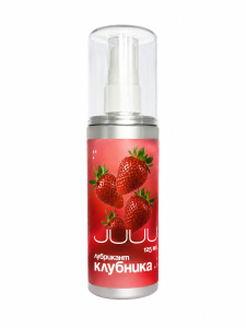 Съедобный лубрикант JUJU со вкусом клубники 125ml 0264JU