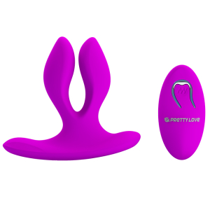 Вибратор Double Penetration Pretty Love BI-014478W