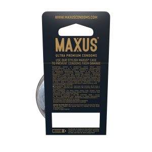 Презервативы точечно-ребристые MAXUS AIR Special №3 п/к 6082mx