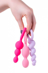 Комплект Анальных Стимуляторов Satisfyer Colored 016594SA