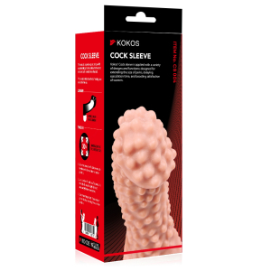 Насадка Cock Sleeve Large телесная TPE KOKOS CS-004-L