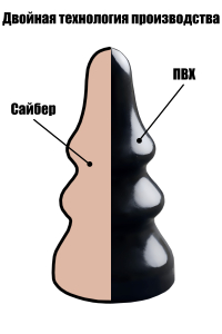 Анальный плаг MAGNUM1 black 421900ru