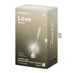 Вагинальные шарики с вибрацией Satisfyer Love Birds 1 white 002910SA