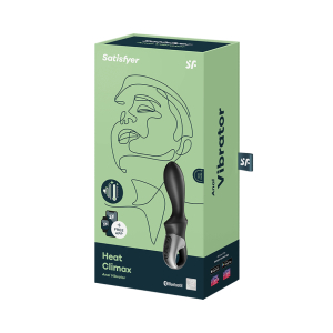 Анальный Вибратор с Функцией Нагрева Satisfyer Heat Climax 001661SA
