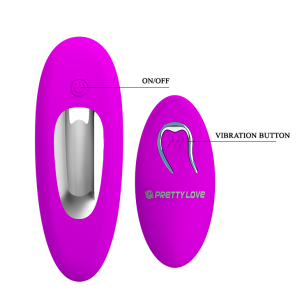 Вибратор Double Penetration Pretty Love BI-014478W