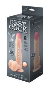 Фаллоимитатор неоскин на присоске F&F BEST COCK 8