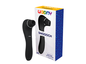 Вакуумный стимулятор Smoooch Black Clitoral Suction & Vibration 11319AL