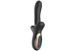 Компактная секс-машина с постукивающим эффектом Черная SW3056R