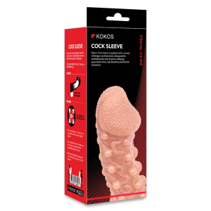 Насадка Cock Sleeve Large телесная TPE KOKOS CS-010-L