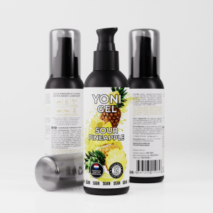 Лубрикант SGAN Sensual со вкусом Кислого Ананаса для орального секса 100 мл 0646sg