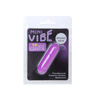 Вибропуля 10 режимов вибрации Purple BI-014059APUR