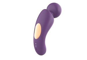 Вибратор- вонд с изогнутым корпусом Secwell SW24125-purple