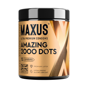 Презервативы MAXUS Amazing точечные №15 7386mx