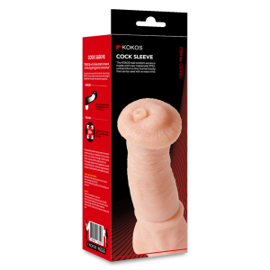 Насадка с крупной головкой телесная TPE KOKOS CS-012-L