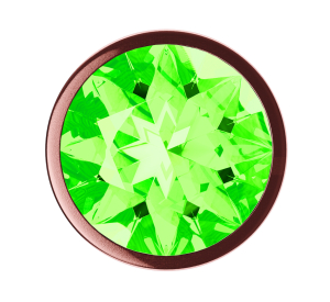 Анальная Пробка Diamond Emerald Shine S Розовое Золото 4027-01lola