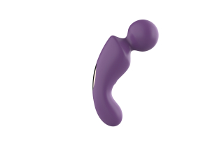 Вибратор- вонд с изогнутым корпусом Secwell SW24125-purple