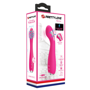 Вибратор для точки G c электростимуляцией Pretty Love BI-014765-1