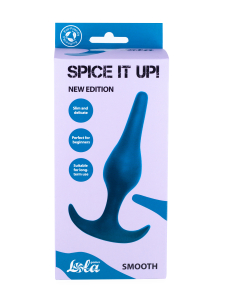 Анальная пробка Spice it up Smooth Aquamarine 8008-03Lola
