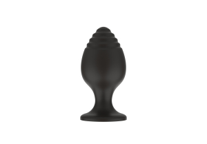 Силиконовая анальная пробка черная S (5.8*2.8cm) 3303-01
