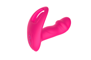 Вагинально-клиторальный вибратор c функцией фингеринга SW2034