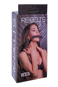 Кляп-трензель Vesta Black 7744-01rebelts