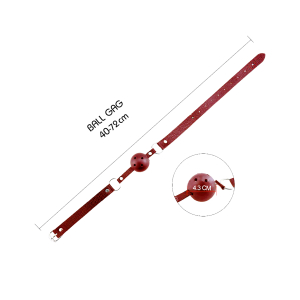 Кляп Discretion Red Ball Gag 33569AL