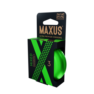 Презервативы MAXUS Mixed гладкие и текстурированные №3 5993mx