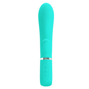 Вибратор Pretty Love Thomas Бирюзовый BI-014621-4