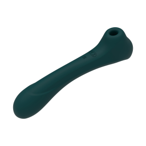 Вакуумный стимулятор New Quiver Teal 11255AL