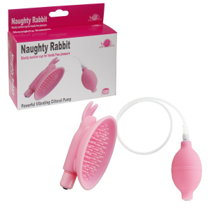 Вакуумная помпа Naughty Rabbit pink 54004pinkHW