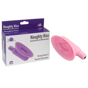 Вакумная помпа розовая Naughty Kiss 54003-pinkHW